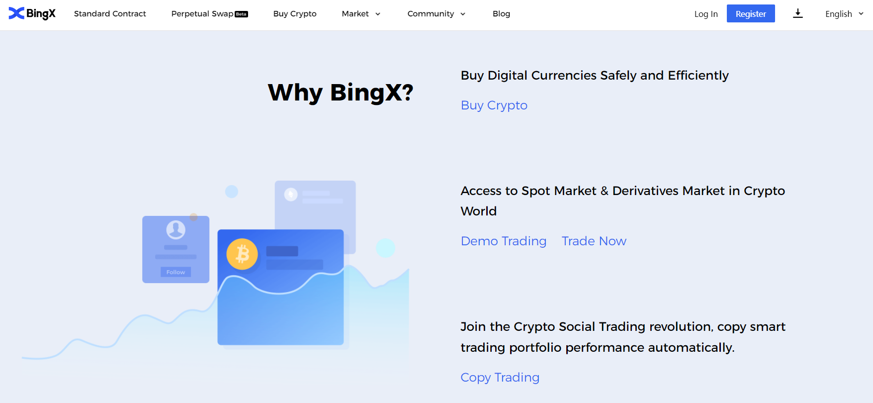 ข้อดีของแพลตฟอร์มการซื้อขายอนุพันธ์ BingX ข้อดีของแพลตฟอร์มการซื้อขายอนุพันธ์ BingX