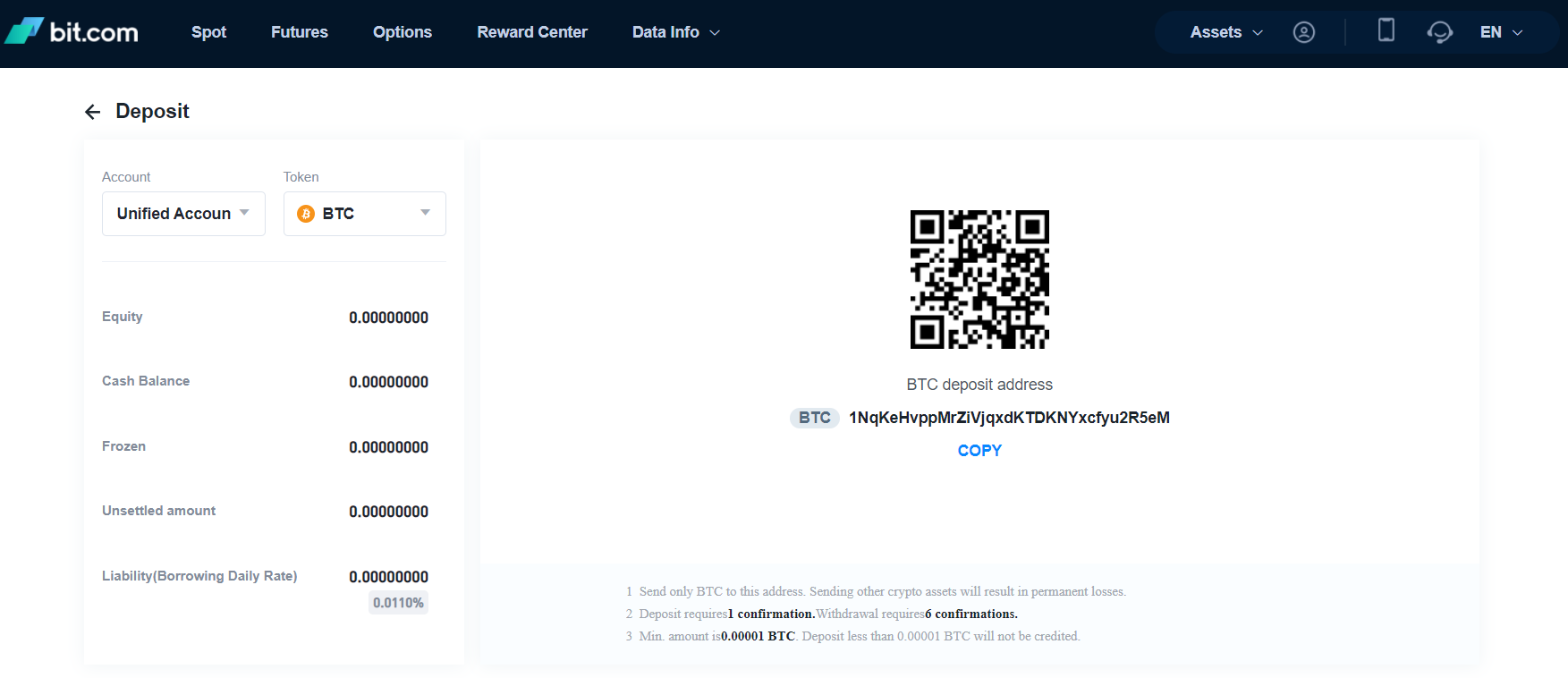 ทำการฝากเงินอย่างรวดเร็วและง่ายดายบนแพลตฟอร์มการซื้อขาย Bit.com ทำการฝากเงินอย่างรวดเร็วและง่ายดายบนแพลตฟอร์มการซื้อขาย Bit.com