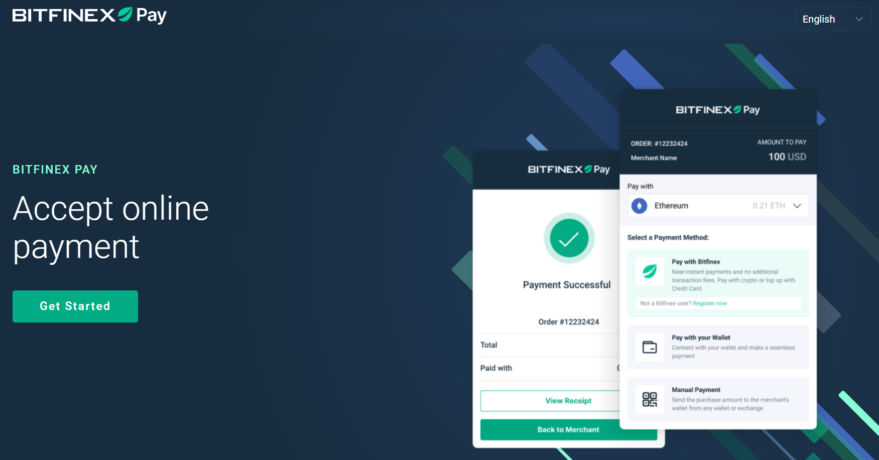 Bitfinex Pay เป็นวิดเจ็ตที่ให้คุณรับการชำระเงินด้วยการเข้ารหัสลับ Bitfinex Pay เป็นวิดเจ็ตที่ให้คุณรับการชำระเงินด้วยการเข้ารหัสลับ