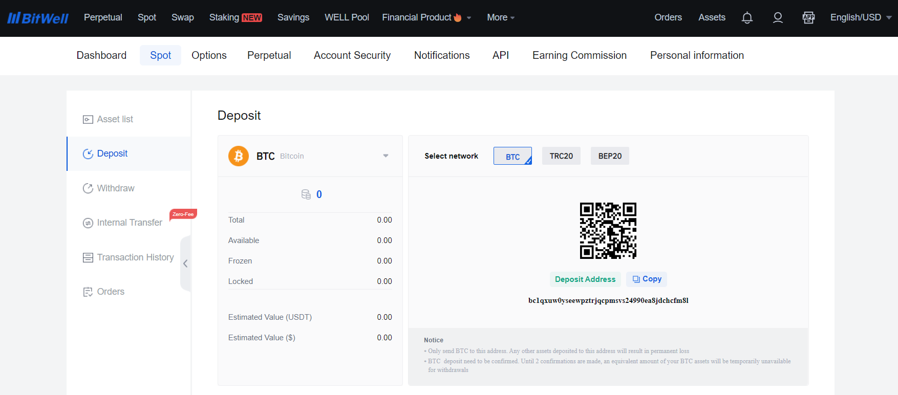 จะเติมเงินในการซื้อขายอนุพันธ์ของ BitWell ได้อย่างไร? จะเติมเงินในการซื้อขายอนุพันธ์ของ BitWell ได้อย่างไร?