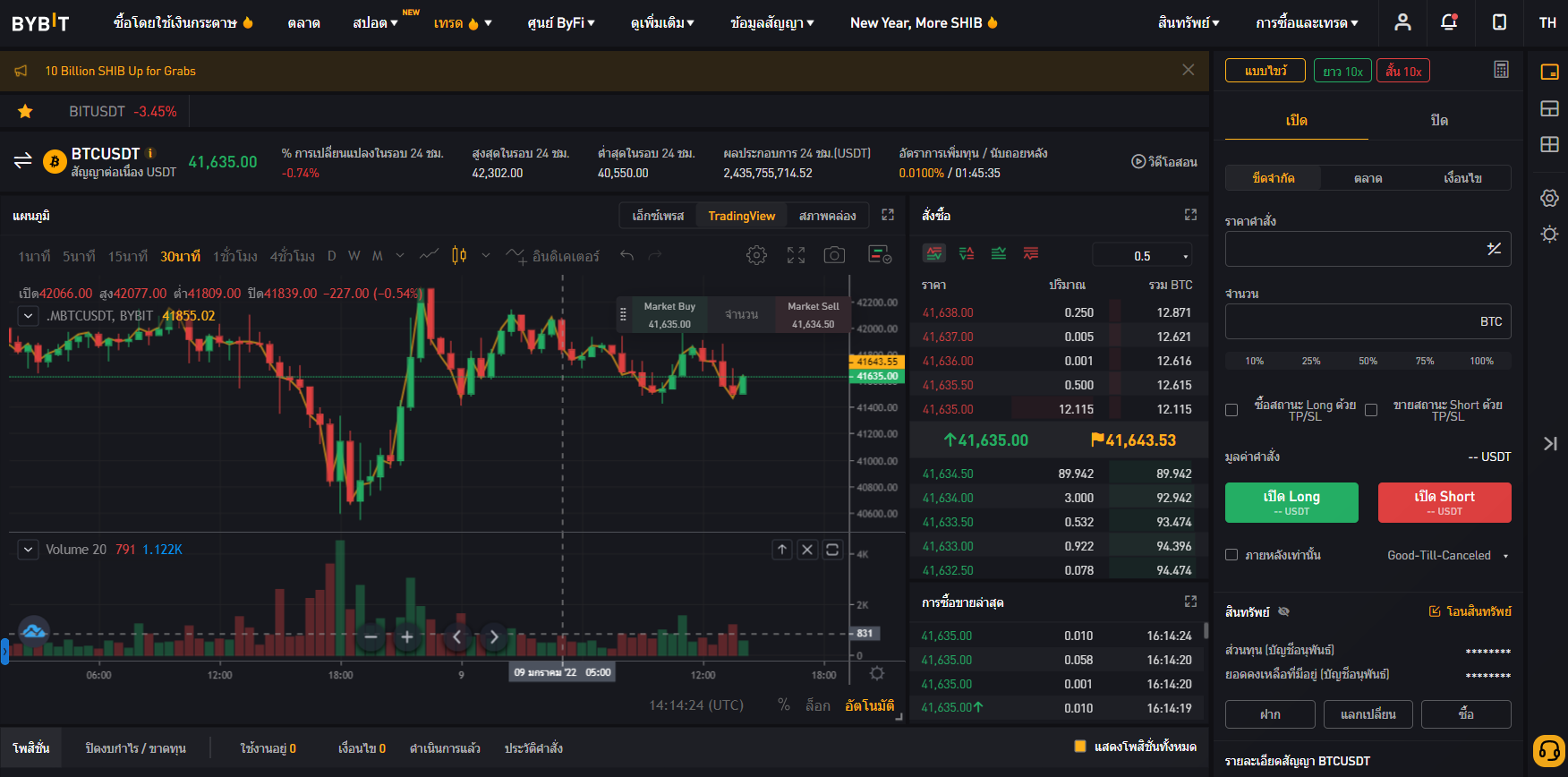 Bybit ห้องเทรด Bybit ห้องเทรด