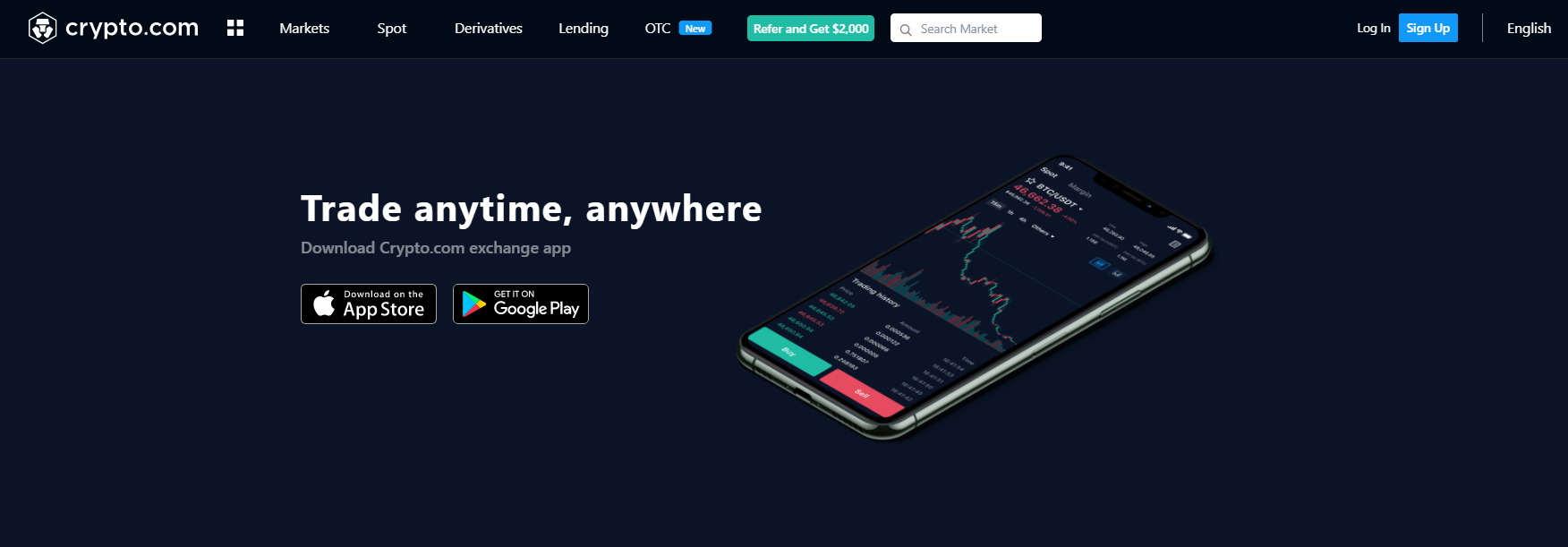 Crypto.com มีให้บริการในเวอร์ชันมือถือ Crypto.com มีให้บริการในเวอร์ชันมือถือ