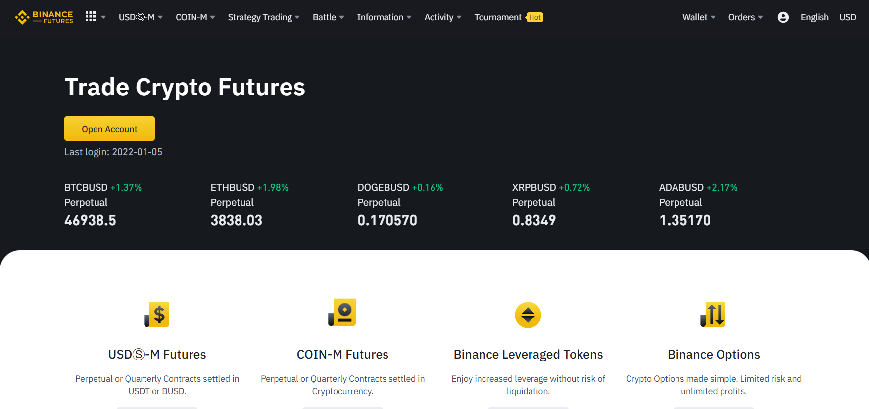 Binance Futures เสนอ cryptos ให้เลือกมากมายพร้อมเหรียญใหม่ที่มีการระบุไว้อย่างต่อเนื่อง Binance Futures เสนอ cryptos ให้เลือกมากมายพร้อมเหรียญใหม่ที่มีการระบุไว้อย่างต่อเนื่อง